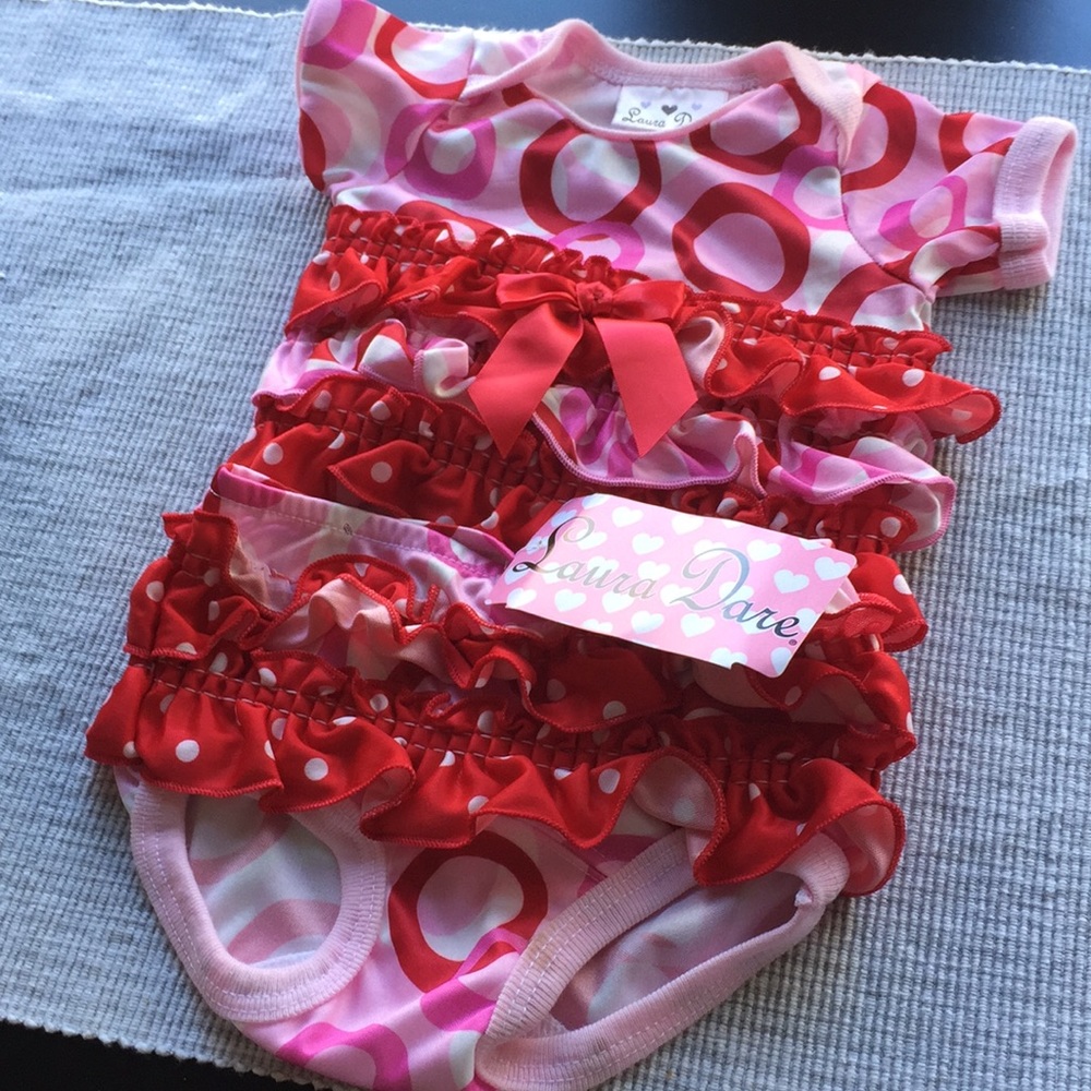 Laura Dare Dotted Swimsuit 3M